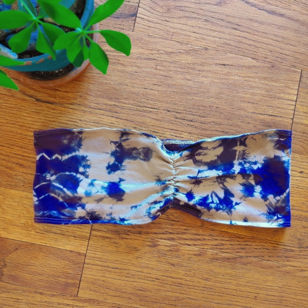 Tie dye bandeau